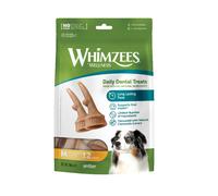 12 barritas Whimzees Snacks Dentales Astas para perros medianos