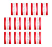 12 bisagras pequeñas transparentes con respaldo automático, fácil instalación, no requiere pegamento, estilos de piano para proyectos de manualidades, bisagra acrílica