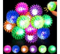 12 bolas de erizo luminosas, bolas de erizo, juguetes luminosos para niños, bola de erizo, suave para niños, regalos de cumpleaños infantiles, regalos de cumpleaños infantiles, regalos para niños y