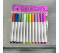 12 Bolígrafos Con Luz Para Pizarra Y 1 Borrador Magnético Para Pizarra, Que Se Pueden Usar Repetidamente Para Escribir Borrables, Pintar Para Niños Y Escenas Creativas De Exhibición.