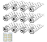 12 Bolsas Aspiradora Compatibles con Vorwerks Kobold VK7 FP7 Bolsas Aspiradora Kobold VK7 Bolsa Aspiradora Compatibles con Vorwerk Kobold Repuesto para Aspiradora Bolsas Aspirador Kobold VK7 + 6 Chips