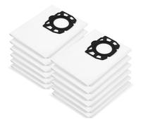 12 Bolsas Aspiradora para Kärcher WD3, WD2, KWD1, KWD2, KWD3, WD3.200, WD3.800 M, SE4001, SE4002, Aspiradoras en Seco/Húmedo y Aspiradoras para Lavado, Reemplaza el Saco 2.863-314.0