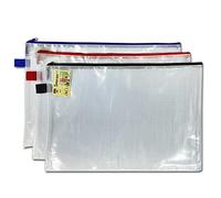 12 bolsas B4 resistentes y resistentes a la intemperie con cremallera para guardar monederos