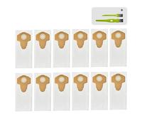 12 Bolsas De 20 L For Aspiradoras En Seco Y Húmedo, Compatibles Con Einhell BT-VC1250S, TC-VC 18/20 Li S-Solo Y BT-VC 1250S/1250, Fáciles De Desmontar.