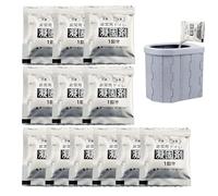 12 bolsas de inodoro para camping, portátiles, para acampar al aire libre, polvo absorbente de emer-gency, bolsa de orina, coagulante, polvo especial absorbente de agua, desodorante para orinar de