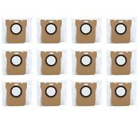 12 bolsas de polvo para Xiaomi Mijia para aspiradora robot H50 Pro (0V42GL) | Bolsas de repuesto selladas de alta filtración