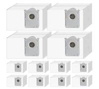 12 Bolsas de Recambio Compatibles con ECOVACS DEEBOT X11 PRO Omni Robot Aspirador,Carbón Activo,Bolsa para Polvo Juego de Accesorios Antibacterianas de 3 L