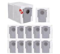 12 Bolsas de Repuesto Aspiradoras Compatibles con Roborock Q Revo/Qrevo Pro/Qrevo MaxV/Qrevo S/Qrevo master/Qrevo Slim/Qrevo Curv/Qrevo Curv S5X/Qrevo Edge/Saros 10R