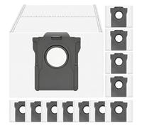 12 Bolsas de Repuesto para Aspiradoras Robóticas Dreame y Mova, Capacidad de 3,2 l, Bolsas de Filtro con Filtración de 4 Etapas, Compartimento a Prueba de Polvo y Aroma (12 Bolsas)