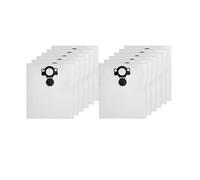 12 Bolsas For Polvo, Compatibles Con Nilfisk, 107419593 ATTIX33/44, Vl200aero 20/21, Aero 25/26/31, VC2010L/VC2511, Repuestos For Aspiradoras