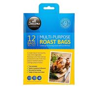 12 bolsas grandes para asar pollo, pavo, carne, horno microondas, 38 x 25 cm