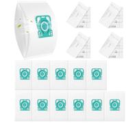 12 bolsas para aspiradora compatibles con Miele TU Guard L1 / S1 Pure accesorios para aspiradora, 12 bolsas de repuesto + 4 filtros de escape AirClean