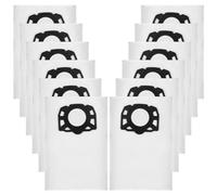 12 bolsas para aspiradora KFI 357, compatibles con Kärcher WD3 WD2 Plus KWD3 KWD2 KWD1 MV3 WD3.200-WD3.800M SE4001 SE4002 Aspiradoras en seco y húmedo, compatibles con Kärcher 2.863-314.0