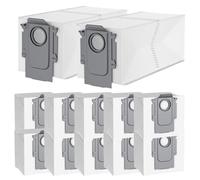 12 bolsas para aspiradora Roborock Q7 L5+/S7 MaxV Ultra/S8 Pro Ultra/G10S PRO/Q7+/Q7 Max+/Q5+/Q5 Pro+/Q5 Max+/S8+/S7 Pro Ultra/T8/Q8 Max+