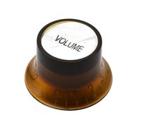 12 Botones De Guitarra Eléctrica De Accesorios Para Instrumentos Musicales Control De Volumen Y Tempo 2T2V perillas De Guitarra(Volume Coffee)