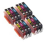 12 C/M/Y Cartuchos de tinta para HP Photosmart 7510 7520 all-in-one B010a B109a