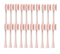 12 cabezales de repuesto, compatibles con Oclean Flow/X/X PRO/Z1/F1/One/Air 2/SE, cerdas suaves para aspiradora (20 unidades, rosa, talla única)