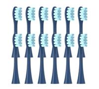 12 cabezales de repuesto compatibles con Oclean X/X PRO/Z1/F1/One/Air 2/SE(12pcs Blue)
