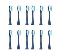 12 cabezales de repuesto for cepillo de dientes eléctrico Oclean X/X PRO/Z1/F1/One/Air 2/SE Sonic Soft(12pcs dark blue)