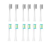12 cabezales de repuesto for cepillo de dientes eléctrico Oclean X/X PRO/Z1/F1/One/Air 2/SE Sonic Soft(6 grey 6 green blue)