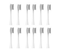 12 cabezales de repuesto for cepillo de dientes eléctrico Oclean X/X PRO/Z1/F1/One/Air 2/SE Sonic Soft(12pcs grey)