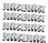 12 cajas de grapas metálicas, WizeFolk de puntos n.º 10, tamaño estándar, grapas, de acero inoxidable, grapas para mini grapadora, 1 caja de 1000 grapas