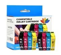 12 Cartuchos de Tinta compatibles 18XL T1811 T1816 XP205 XP305 XP322 XP315 XP212 XP402 XP30 XP225 XP325 XP422