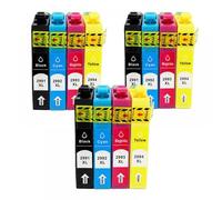 12 Cartuchos de Tinta compatibles con 12 Paquete para Varios Modelos XP Que Incluyen XP235 XP247 XP245 XP332 XP335 XP342 XP345 XP435 XP432 XP442(3set)