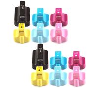 12 Cartuchos de tinta para reemplazar HP 363Bk 363C 363M 363Y 363LC 363Y non-OEM