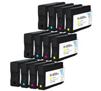 12 Cartuchos de tinta (Set) para HP Officejet Pro 6230 & 6830 e-All-in-One