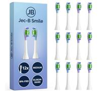 12 cepillos de repuesto para Philips Sonicare, tamaño mediano, color blanco