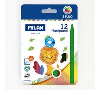 12 ceras de colores Milan