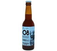 12 × Cerveza Birra Artesana 08 Barceloneta Summer Ale (Caja de 12 Botellines de 33 cl)