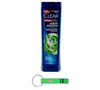 12 champú Clear ANTI PRURITO Men para cabello seco y cuero cabelludo seco, champú antipicor, 225 ml + llavero Beni Culinari gratuito