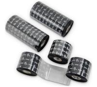 12 Cintas ZEBRA 2300 Cera, negro, 56.9mm x74m
