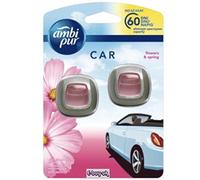 12 clips de ventilación Ambi Pur para coche (6 paquetes de 2 unidades), flores y muelle.