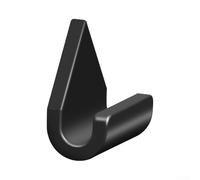 12 clips negros para cable de ajuste de coche para herramienta de gestión de cables, instalación gratuita para cámara de salpicadero, cargador de teléfono, organizador de cables, cierre interior