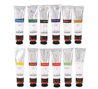 12-Color 20ml Oil Painting Paint Tube Set Art Drawing Pigment Kit Non- Oil Paints for Beginners Artists Students