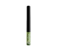 12 colores con purpurina líquida, sombra de ojos, delineador de ojos, color dorado metálico, multicolor, base líquida duradera (C One Size)