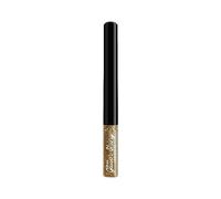 12 colores con purpurina líquida, sombra de ojos, delineador de ojos, color dorado metálico, multicolor, base líquida duradera (H One Size)