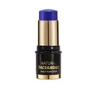 12 colores Halloween pintura fluorescente palo de pintura facial y corporal escenario maquillaje desarrollador de color 3% (G talla única)