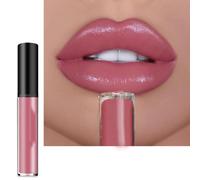 12 colores Lápiz labial de textura cremosa, lápiz labial líquido hidratante con brillo de labios resistente al agua, brillo de labios aterciopelado hidratante de larga duración (1PC,#5)