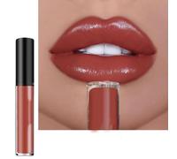 12 colores Lápiz labial de textura cremosa, lápiz labial líquido hidratante con brillo de labios resistente al agua, brillo de labios aterciopelado hidratante de larga duración (1PC,#12)