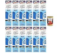 12 colores paneangeli para dulces azules. Un práctico tubo para colorear caramelos para grandes decoraciones. 10 g + Polpa italiana gourmet 400 g