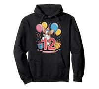12 cumpleaños niño niña 12 años doce chihuahua Sudadera con Capucha