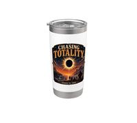 12 de agosto de 2026 Eclipse total Persiguiendo Totalidad España IceLand Vaso térmico de acero inoxidable de doble pared