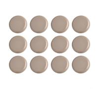 12 deslizadores de muebles de 50 mm, perfectos para mover mesas y sillas silenciosamente
