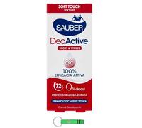 12 desodorantes limpios DeoActive Sport & Stress desodorante en crema - Especialmente adecuado para sudoración excesiva, 35 ml + llavero Beni Culinari gratis