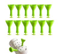 12 dijes de orejas de cocodrilo Shrek, decoración de zuecos, dijes de zapatos para zuecos, regalos de fiesta (verde)
