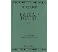 12 Duets - kv487: For 2 Clarinets Score